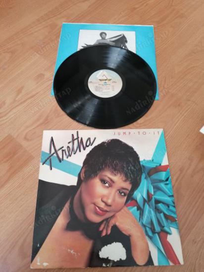 ARETHA FRANKLIN - JUMP TO IT  - 1982 USA  BASIM  33 LÜK LP  PLAK