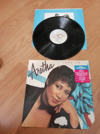 ARETHA FRANKLIN - JUMP TO IT  - 1982 USA  BASIM  33 LÜK LP  PLAK