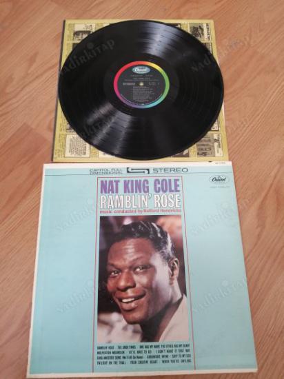 NAT KING COLE - RUMBLIN’ ROSE  -  1962 USA  BASIM  33 LÜK LP  PLAK