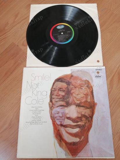 NAT KING COLE - SMILE -  1968 USA  BASIM  33 LÜK LP  PLAK