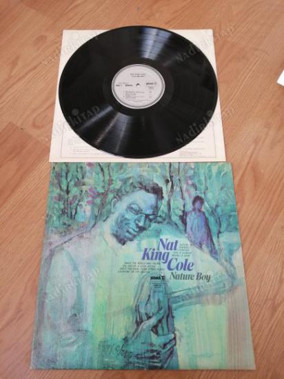 NAT KING COLE -NATURE BOY - 1971 USA  BASIM  33 LÜK LP  PLAK