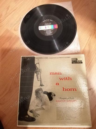 MAN WITH A HORN - 1954 USA BASIM 33 LÜK LP  PLAK