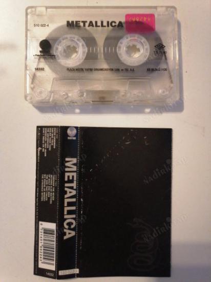METALLICA - METALLICA - 1998 TÜRKİYE BASIM ALBÜM KASET