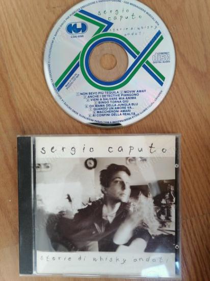 SERGIO CAPUTO - STORIE DI WHISKY ANDATI  -  1988 İTALYA  BASIM CD ALBÜM