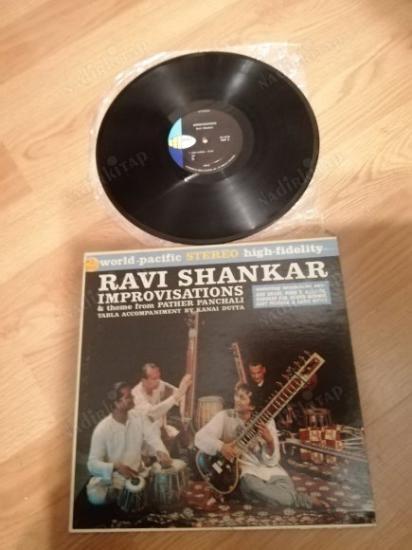 RAVI SHANKAR - IMPROVISIONS And Theme From Pather Panchali - 1962 USA BASIM 33 LÜK LP  PLAK