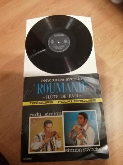 Radu Simion / Simion Stanciu ‎– Flûte De Pan - ROMANYA DÖNEM  BASIM LP ALBÜM  - LP 33’LÜK PLAK
