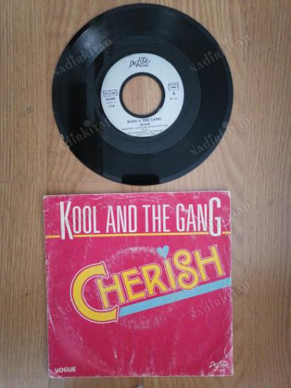 KOOL & THE GANG-CHERISH 1985 FRANSA BASIM 45 LİK PLAK