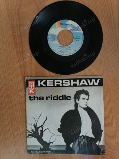 NIK KERSHAW - THE RIDDLE - 1984 FRANSA  BASIM 45 LİK PLAK