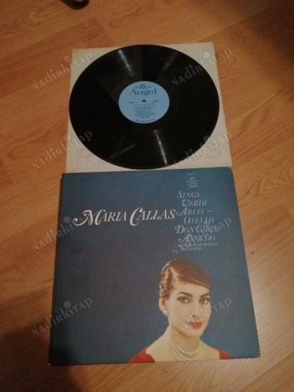 MARIA CALLAS - SINGS VERDI  ARIAS - 1964 USA BASIM LP ALBÜM