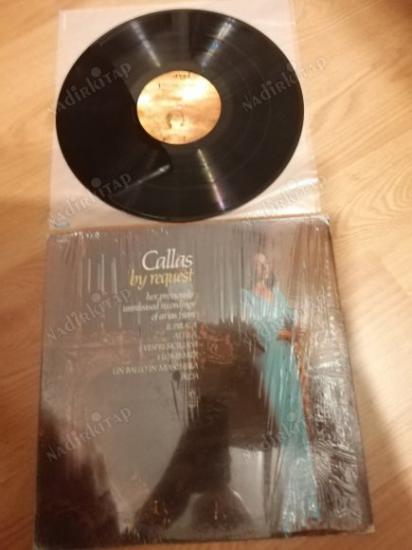 MARIA CALLAS - BY REQUEST  - 1972 USA BASIM LP ALBÜM