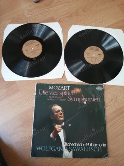 MOZART / 38- 39- 40 ve  41. SENFONİLER  - 2 LP -1980 ALMANYA BASIM 33 LÜK DOUBLE LP  PLAK