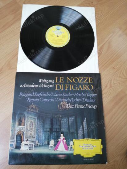 MOZART - LE NOZZE DE FIGARO  ( FİGARO’NUN DÜĞÜNÜ ) - ALMANYA DÖNEM  BASIM LP ALBÜM / Deutsche Grammophon