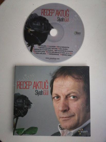 RECEP AKDAĞ - SİYAH GÜL   - 2011 TÜRKİYE BASIM  CD ALBÜM