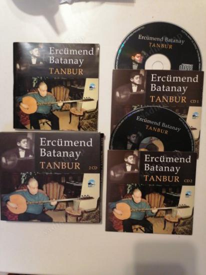 ERCÜMENT BATANAY - TANBUR - 2 CD LİK SET -  2003 TÜRKİYE  BASIM  CD ALBÜM