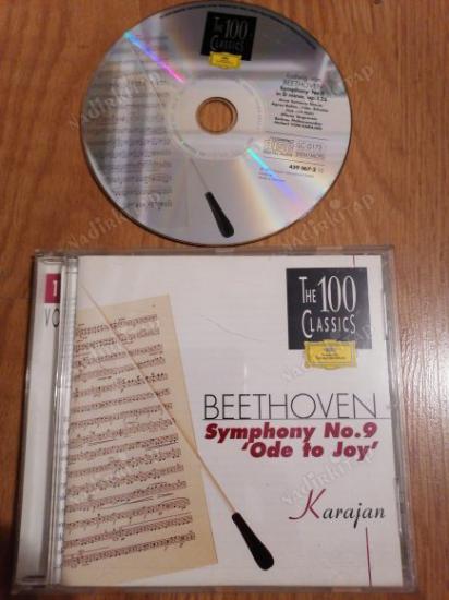 KARAJAN & BERLİN FİLARMONİ - BEETHOVEN 9. SENFONİ ’ ODE TO JOY ’ 1997 ALMANYA BASIM -  CD ALBÜM