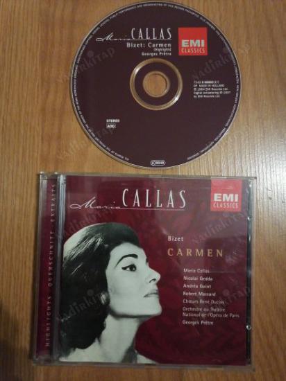 MARIA CALLAS - CARMEN / BIZET  - 1998 HOLLANDA  BASIM CD ALBÜM