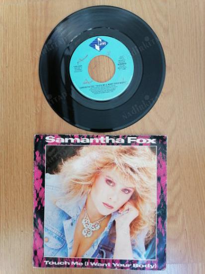 SAMANTHA FOX - TOUCH ME 1986 HOLLANDA BASIM 45 LİK PLAK