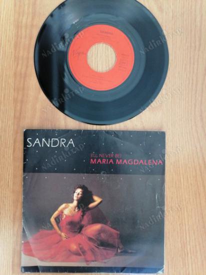 SANDRA - MARIA MAGDALENA - 1985 FRANSA BASIM 45 LİK PLAK