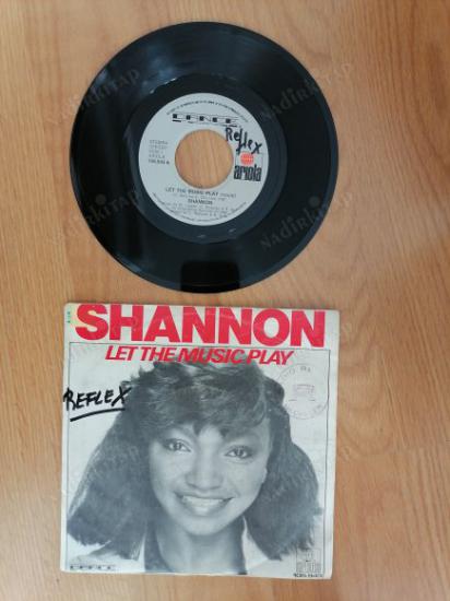 SHANNON - LET THE MUSIC PLAY- 1983 HOLLANDA  BASIM 45 LİK PLAK