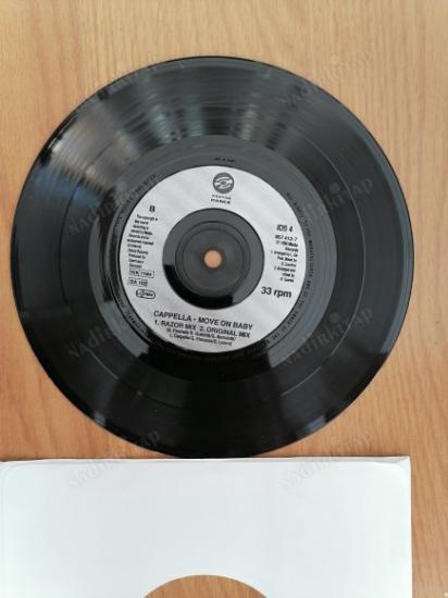 CAPPELLA - MOVE ON BABY 1994 İNGİLTERE  BASIM 45 LİK PLAK (B YÜZÜ 33 DEVİRDİR VE 2 FARKLI MIX İÇERİR)