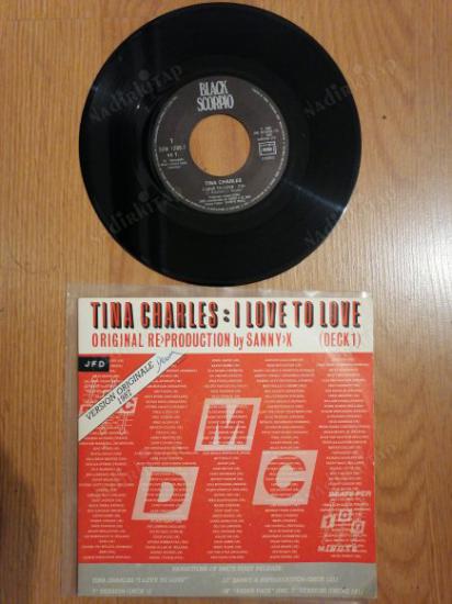 TINA CHARLES - I LOVE TO LOVE - 1986 FRANSA BASIM 45 LİK PLAK