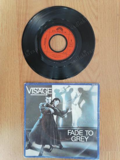VISAGE - FADE TO GREY - 1981 FRANSA BASIM 45 LİK PLAK