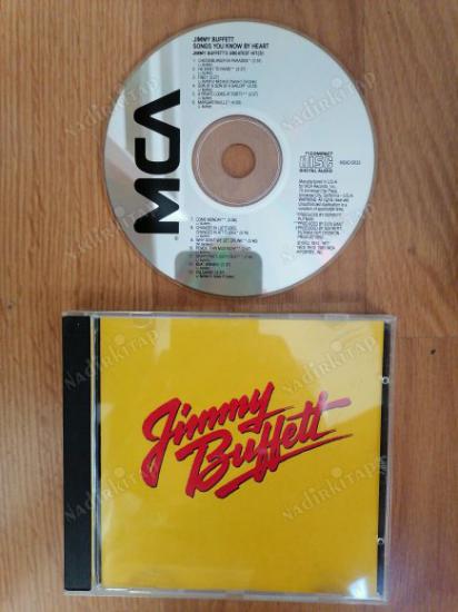 JIMMY BUFFETT - SONGS YOU KNOW BY HEART / JIMMY BUFFETT’S GREATEST HITS - 1985 USA BASIM CD ALBÜM