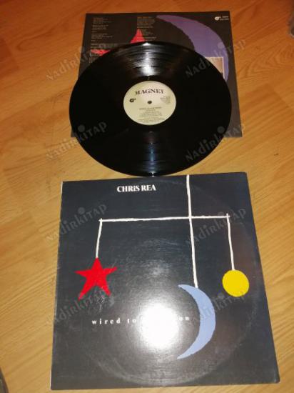 CHRIS REA - WIRED TO THE MOON - 1982 GÜNEY AFRİKA BASIM - 33 LÜK LP PLAK