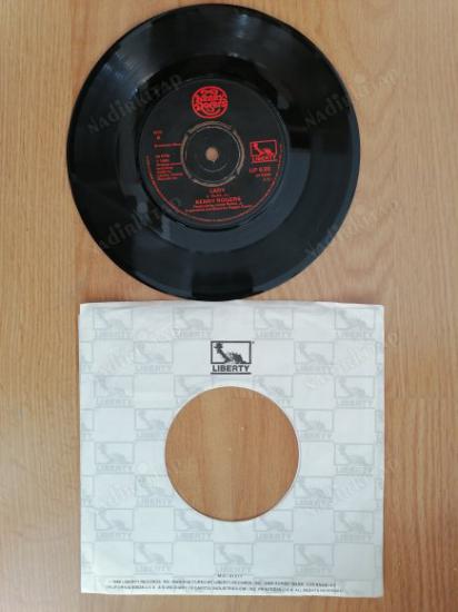KENNY ROGERS - LADY - 1980  İNGİLTERE  BASIM 45 LİK PLAK - FİRMA KAPAKLIDIR