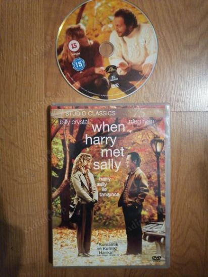 HARRY SALLY İLE TANIŞINCA / WHEN HARRY MET SALLY - BILLY CRYSTAL / MEG RYAN  - DVD FİLM - 96 DAKİKA +EKSTRALAR