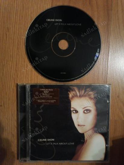 CELINE DION - LET’S TALK ABOUT LOVE - 1997 AVUSTURYA  BASIM -   CD ALBÜM