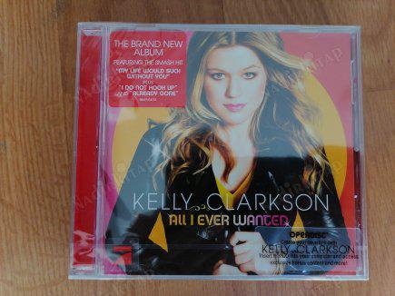 KELLY CLARKSON - ALL I EVER WANTED - ALBÜM  CD - AVRUPA 2005 BASIM - AÇILMAMIŞ AMBALAJINDA