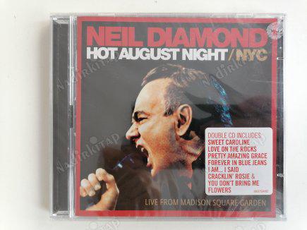 NEIL DIAMOND - HOT AUGUST NIGHT /NYC - 2 CD -  2009 AVRUPA SONY MUSIC  BASIM CD ALBÜM - AÇILMAMIŞ AMBALAJINDA