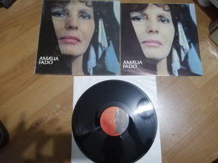 AMALIA RODRIGUES - FADO -  1982 PORTEKİZ BASIM ALBÜM - 33 LÜK LP  PLAK