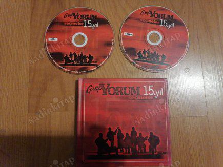 GRUP YORUM - 15. YIL SEÇMELER - 2 CD - 2000 TÜRKİYE  BASIM - 2 CD LİK  ALBÜM
