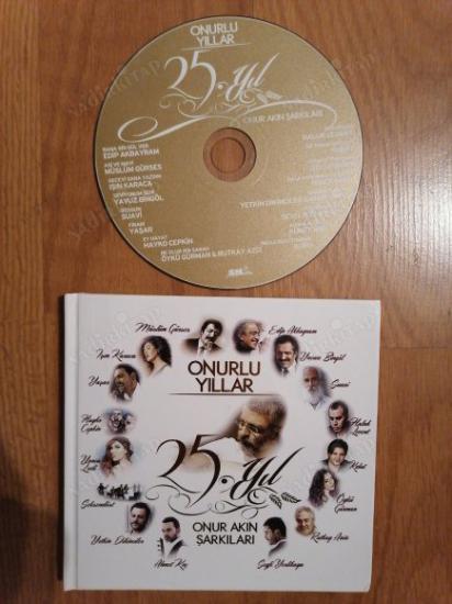ONURLU YILLAR - ONUR AKIN ŞARKILARI - 2013 TÜRKİYE  BASIM - CD ALBÜM