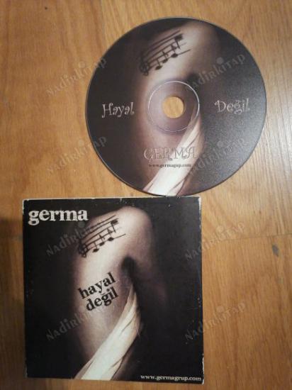 GERMA - HAYAL DEĞİL  - 2010  TÜRKİYE  BASIM CD ALBÜM  - KARTON KAPAK
