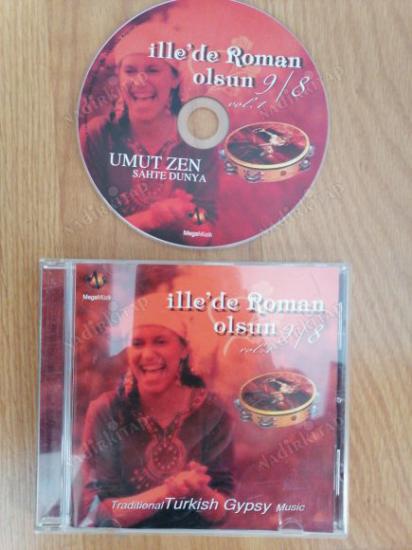 İLLE’DE ROMAN OLSUN VOL.1 - TRADITIONAL TURKISH GYPSY MUSIC - TÜRKİYE   BASIM CD ALBÜM