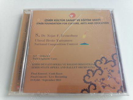 İZMİR DEVLET OPERA VE BALESİ - ECZACIBAŞI ULUSAL BESTE YARIŞMASI - FİNAL KONSERİ CANLI KAYIT  - 2013 TÜRKİYE BASIM  CD ALBÜM- AÇILMAMIŞ AMBALAJINDA