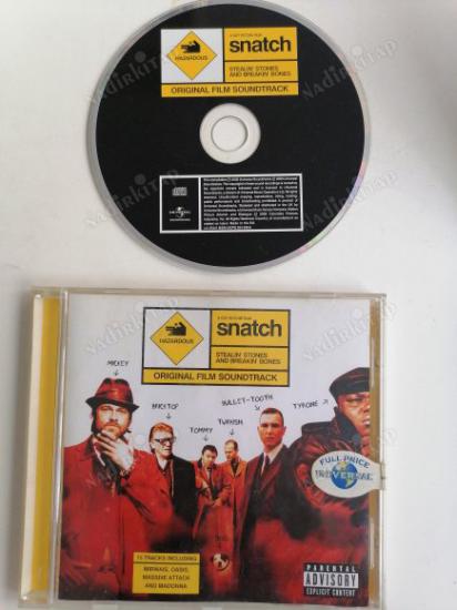SNATCH - ORIGINAL FILM SOUNDTRACK - 2000 AVRUPA BASIM CD ALBÜM