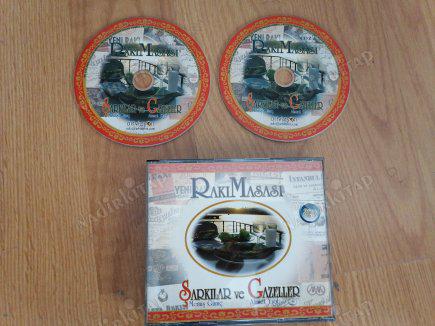 MEMİŞ GÜNİÇ / AHMET YİĞİT - RAKI MASASI ŞARKILAR GAZELLER  - 2 CD -  2005 TÜRKİYE   BASIM DOUBLE CD ALBÜM