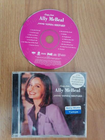 VONDA SHEPARD - SONGS FROM ALLY Mc BEAL  - 1998 AVRUPA BASIM CD ALBÜM