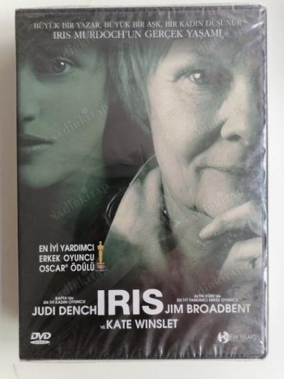 IRIS - JUDI DENCH / KATE WINSLET - 91 DAKİKA -  TÜRKİYE BASIM - DVD  FİLM - AÇILMAMIŞ AMBALAJINDA