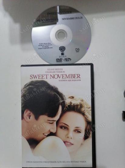KASIMDA AŞK BAŞKADIR / SWEET NOVEMBER - KEANU REEVES /CHARLIZE THERON -TÜRKİYE BASIM 2. EL DVD FİLM