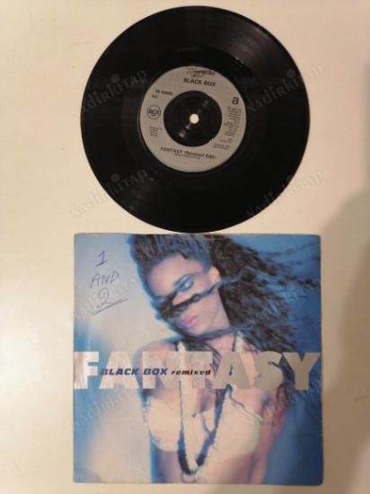 BLACK BOX - FANTASY / GET DOWN  - 1990 İNGİLTERE BASIM 45 LİK PLAK
