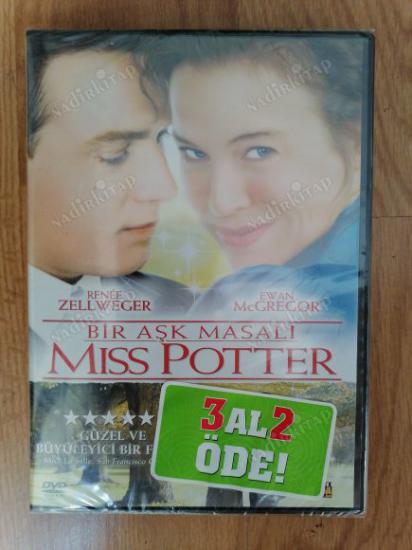 BİR AŞK MASALI / MISS POTTER -  88 DAKİKA TÜRKİYE BASIM -  DVD  FİLM - AÇILMAMIŞ AMBALAJINDA