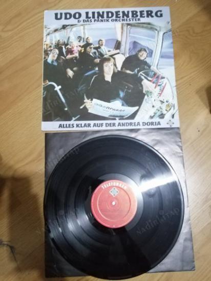 UDO LINDENBERG & DAS PANIK ORCHESTER  - Alles Klar Auf Der Andrea Doria 1973 ALMANYA BASIM ALBÜM - 33 LÜK LP  PLAK