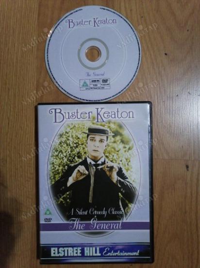 BUSTER KEATON - THE GENERAL - 101 DAKİKA -  DVD  FİLM ( SİYAH BEYAZ SESSİZ ) - YABANCI BASIMDIR
