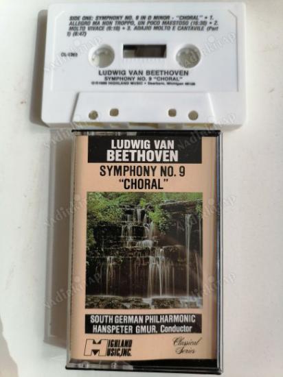 LUDWIG VAN BEETHOVEN - SYMPHONY NO 9 ’CHORAL’ ( SOPRANO : NATALIE JUROWSKY ) -  1989 USA BASIM NADİR KASET ALBÜM ( AMSOL MUSIC )