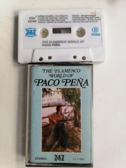The Flamenco World of PACO PENA - SUUDİ ARABİSTAN  BASIM NADİR KASET ALBÜM